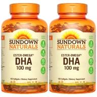 Sundown日落恩賜-兒童精明鮪魚油DHA軟膠囊(100粒X2瓶)(效期至2022年11月30日)