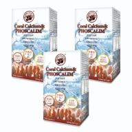 台灣康田-珊瑚鈣&魚骨鈣 Coral Calcium&PHOSCALIM (60粒X3瓶)優惠組