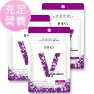 BHK's-綜合維他命錠(30粒/袋)3袋組