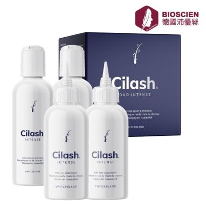 德國沛優絲-Cilash INTENSE 標靶賦活育髮組合(精華液90mlx2+洗髮露100mlx2)
