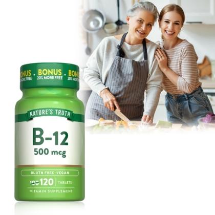 綠萃淨 維生素B12 500mcg複方錠(120錠)