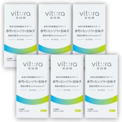 Vitura 美持樂 赤芍+甘草+五味子膠囊(90粒X6瓶)(共180天份)