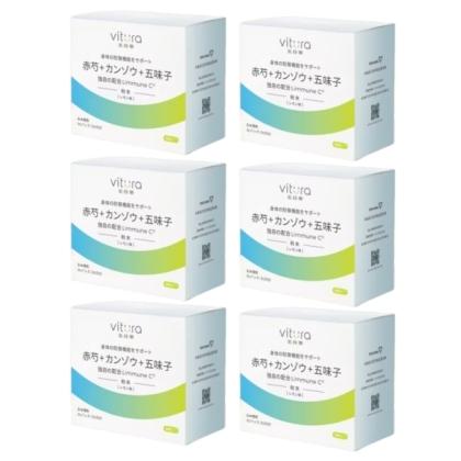 Vitura 美持樂 赤芍+甘草+五味子粉包(檸檬風味)(30包X6盒)