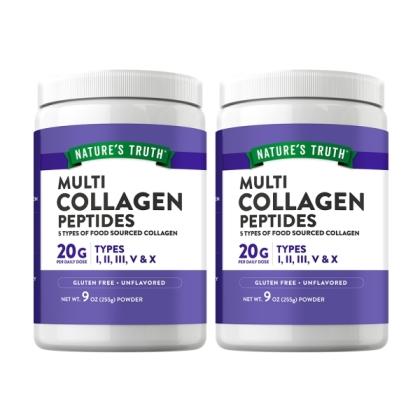 綠萃淨 極緻全效膠原蛋白粉-蛋殼膜配方(255gX2瓶)