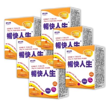 日本味王-暢快人生益生菌 經典版-乳酸口味(21袋X6盒)優惠組