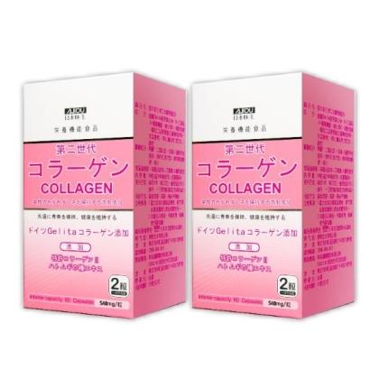 日本味王-第二代膠原蛋白(60粒X2瓶)優惠組