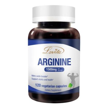 即期品：LOVITA愛維他-精胺酸素食膠囊(添加松樹皮)(120顆)(效期2026.10)