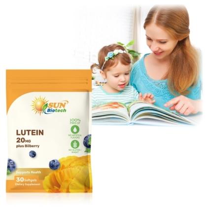 Sun日落恩賜 游離型超級葉黃素20mg+山桑子軟膠囊(30粒_30天份)