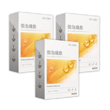 愷爾氏-微泡孅飲(15包X3盒)優惠組