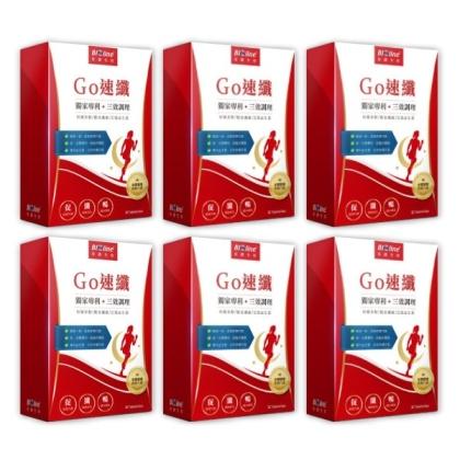 BIOline星譜生技-Go速纖_啟爆代謝錠(30錠X6盒)優惠組